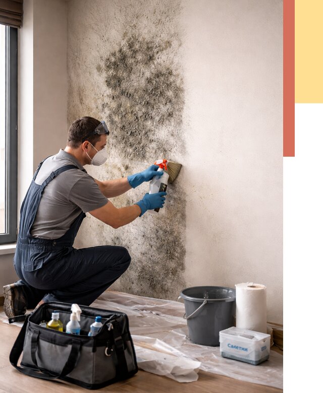 Удаление плесени со стен в Белове от 2335 руб. — быстро и недорого | ОТДЕЛОЧНИК-Блв
