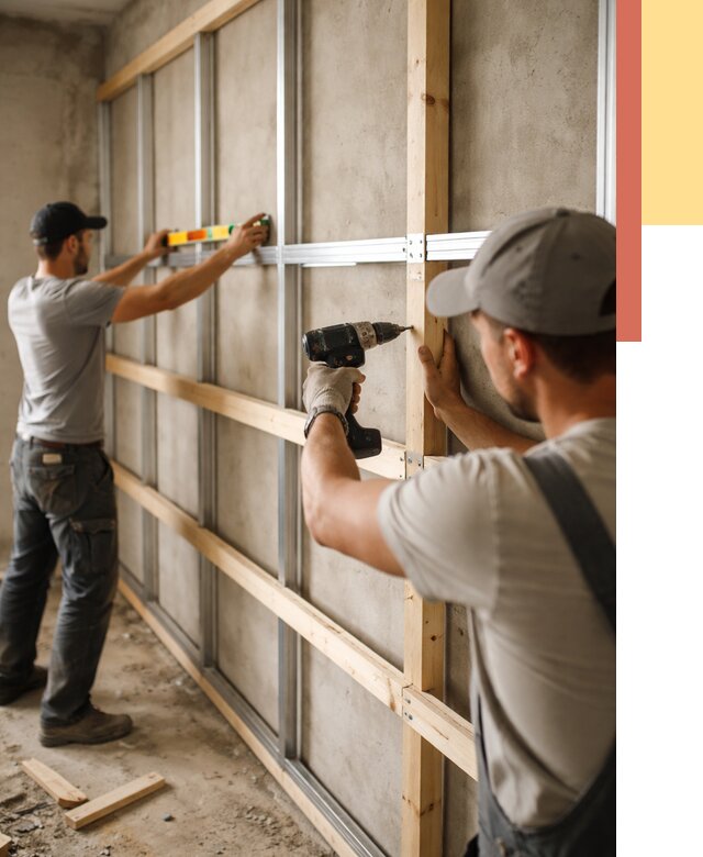 Устройство обрешетки под панели в Белове от 2280 руб. — монтаж под ключ | ОТДЕЛОЧНИК-Блв