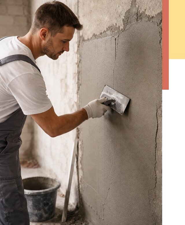 Штукатурка стен под плитку в Белове от 4561 руб./м2 — выравнивание под плитку | ОТДЕЛОЧНИК-Блв