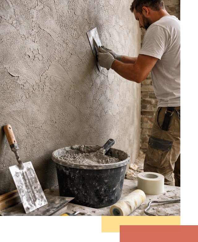 Декоративная штукатурка лофт в Белове — отделка стен и потолков