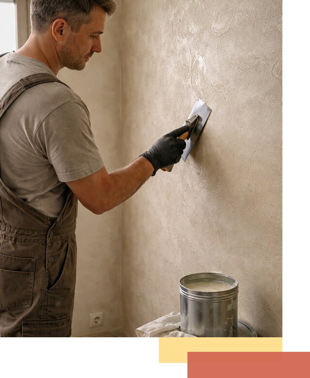 Нанесение воска на штукатурку в Белове для защиты и блеска