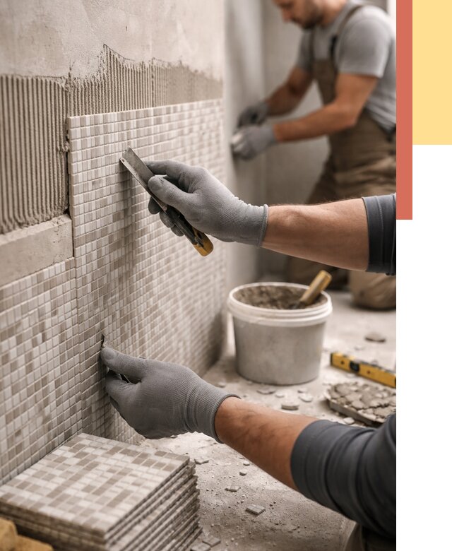 Облицовка стен мозаикой в Белове от 3475 руб/м2 — укладка мозаики на стены | ОТДЕЛОЧНИК-Блв