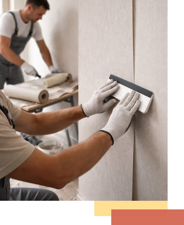 Поклейка обоев под покраску в Белове профессионально и быстро