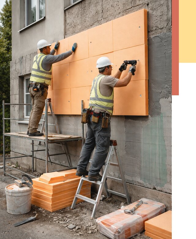 Утепление стен пеноплексом в Белове от 2009 руб./м2 — быстро и недорого | ОТДЕЛОЧНИК-Блв