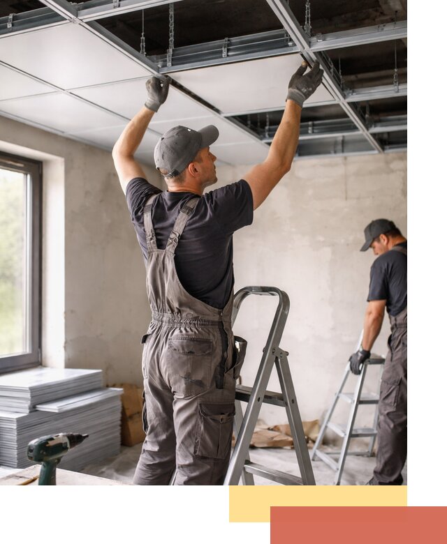 Монтаж кассетного потолка в Белове качественно и быстро