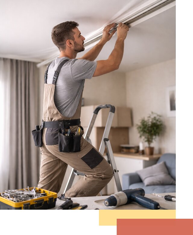 Ремонт натяжных потолков в Белове — качественно и оперативно