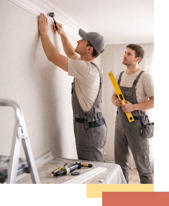 Монтаж потолочного плинтуса в Белове качественно и быстро